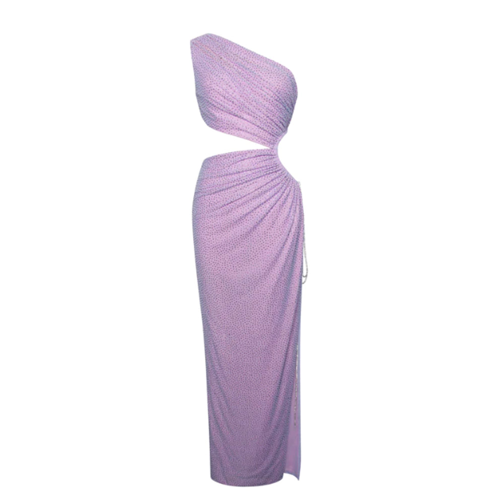 Purple Bodycon Dress H01294 3