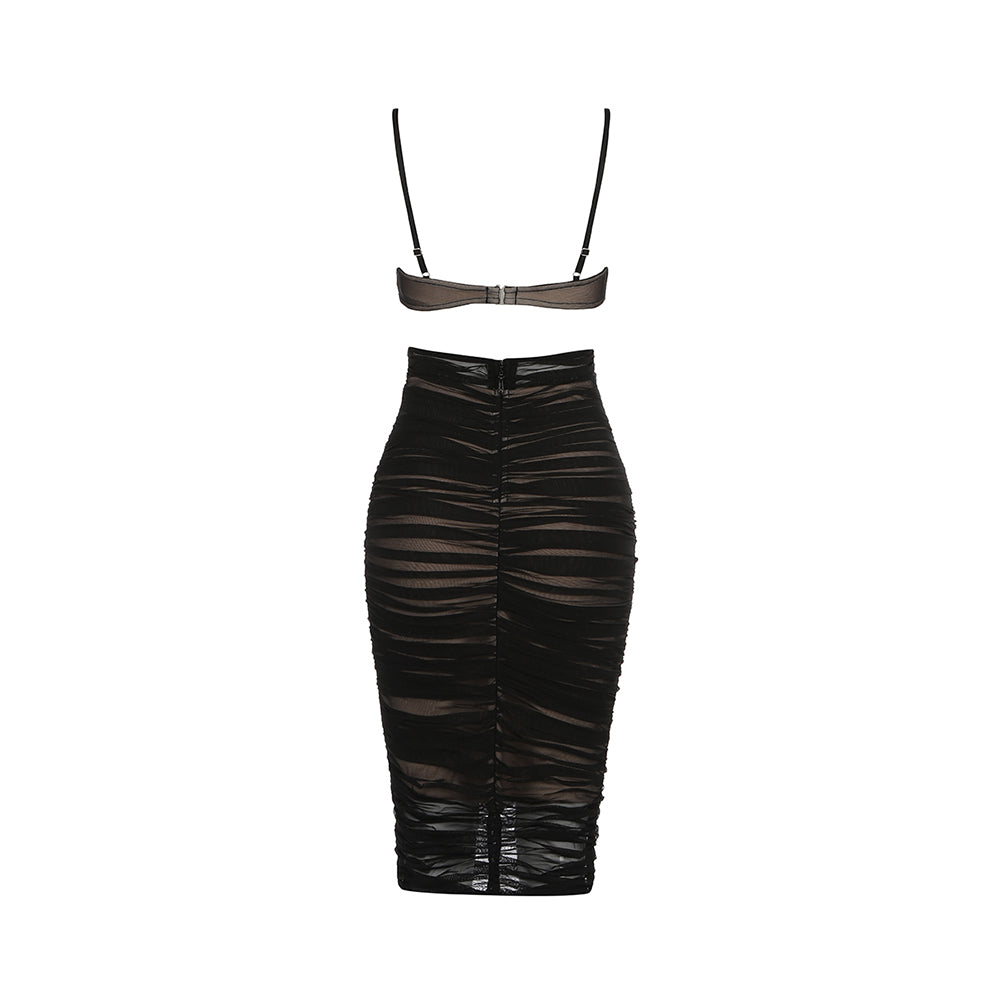 Black Bandage Dress HB7535 6