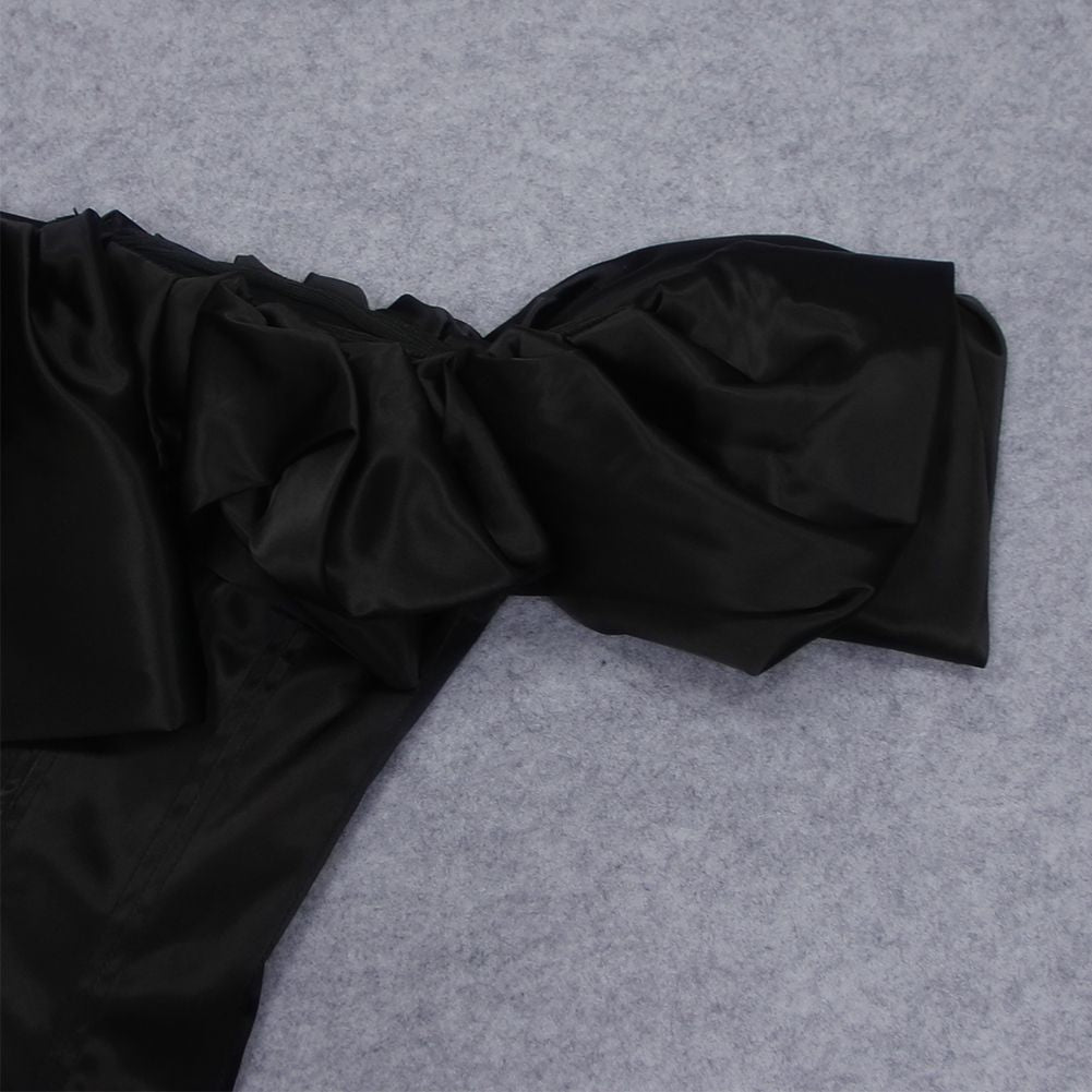 Black Bodycon Dress HL8218 4
