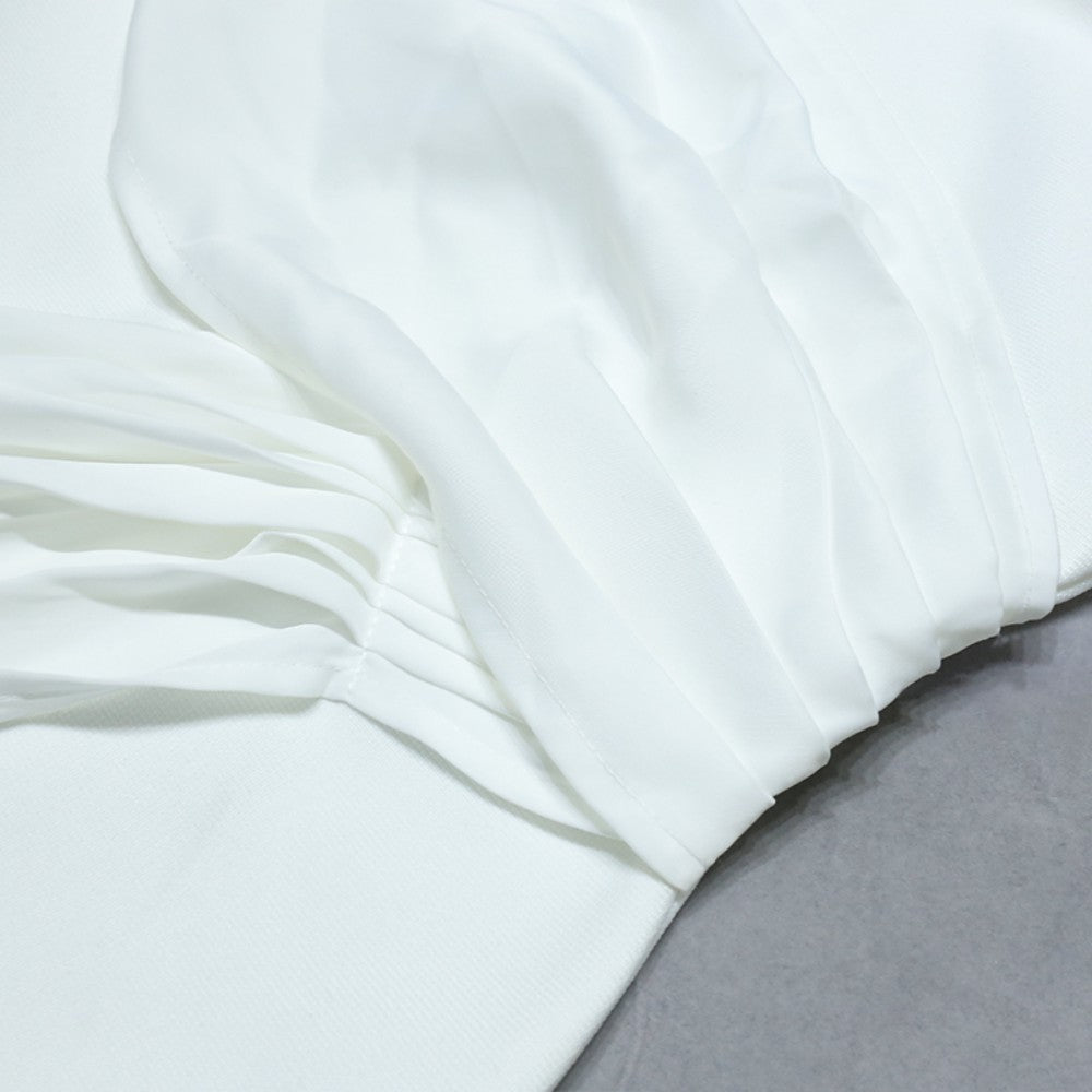 White Bandage Dress PZL2989 10