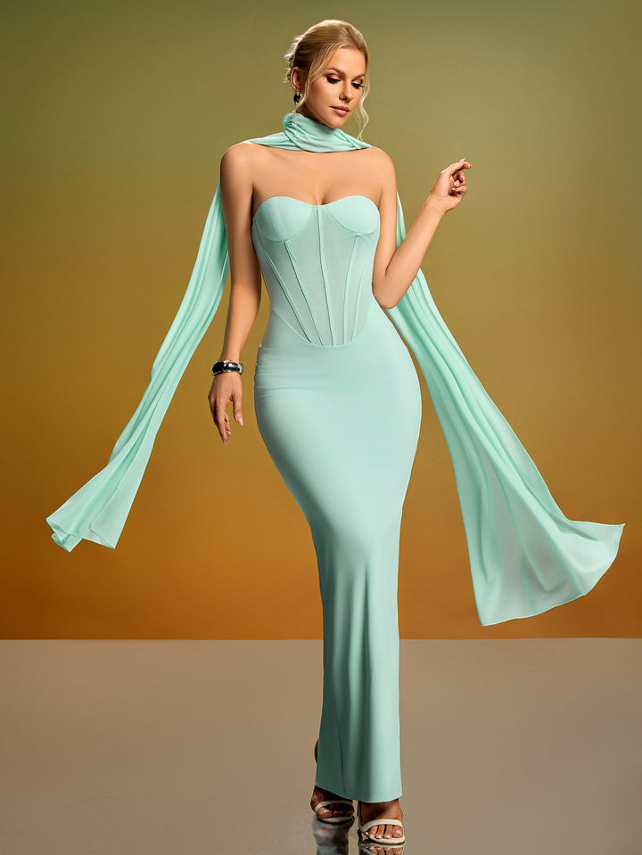Light Green Dress BD2616