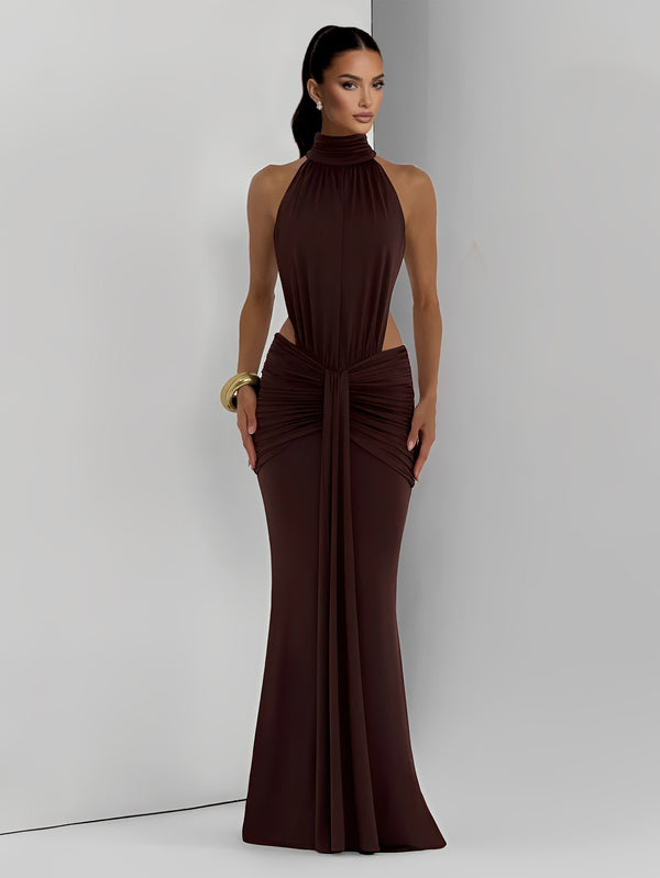 strapless pearl sequin maxi dress gold Strapless Sleeveless Pearl Chain Sequins Maxi Bodycon Dress – wolddress