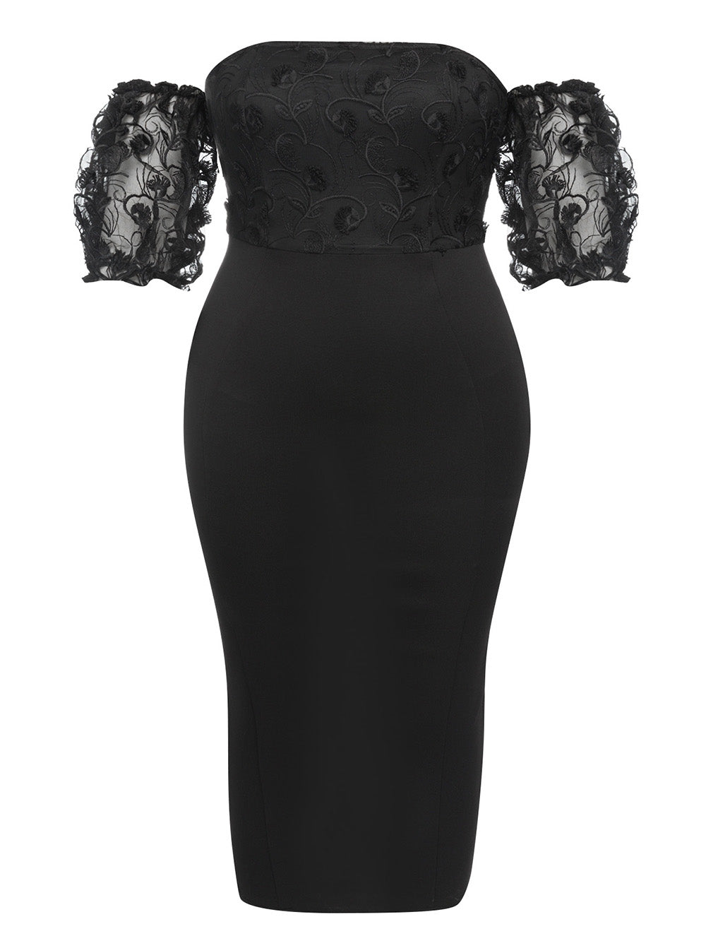 Black Bodycon Dress HB02110