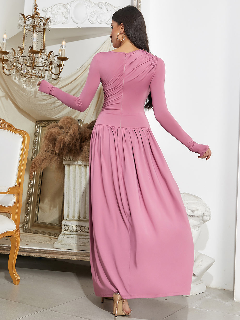 Pink Bodycon Dress HB100290