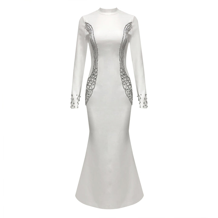 White Bandage Dress HL10024