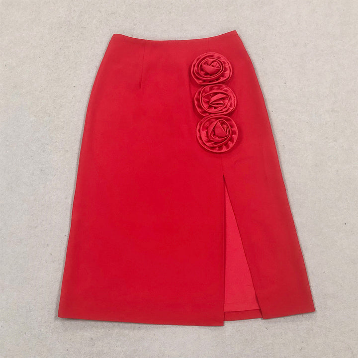 Red Bandage Skirt HL10213