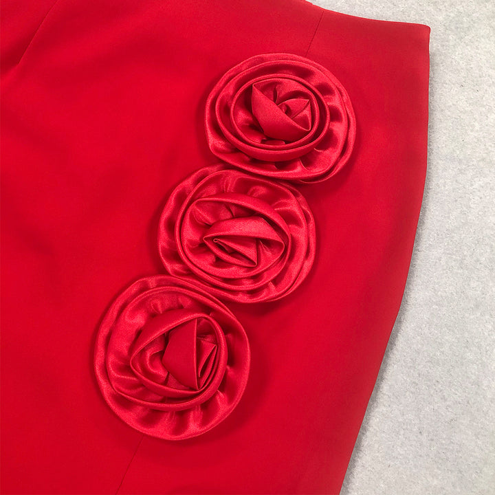 Red Bandage Skirt HL10213