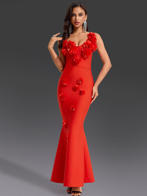 Red Bandage Dress HL10271