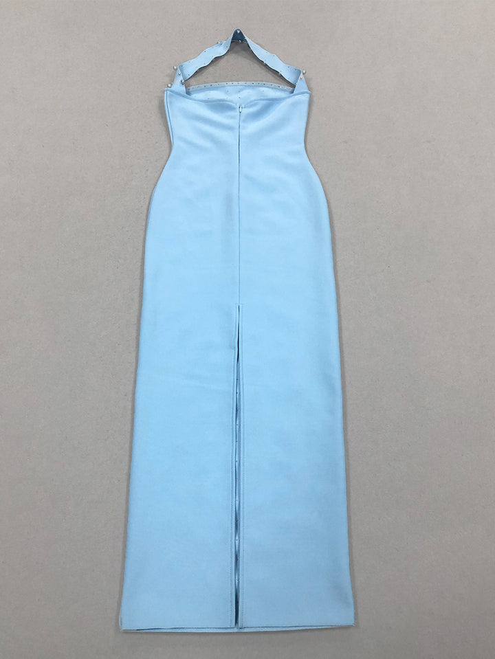 Sky Blue Bandage Dress HL10573