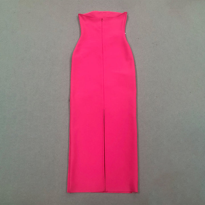 Rose Red Bandage Dress HL10654