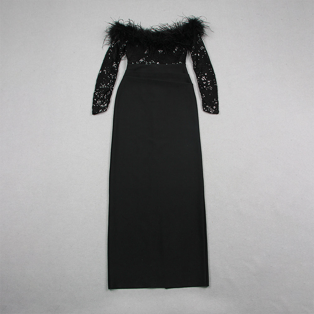 Black Bandage Dress HL9503