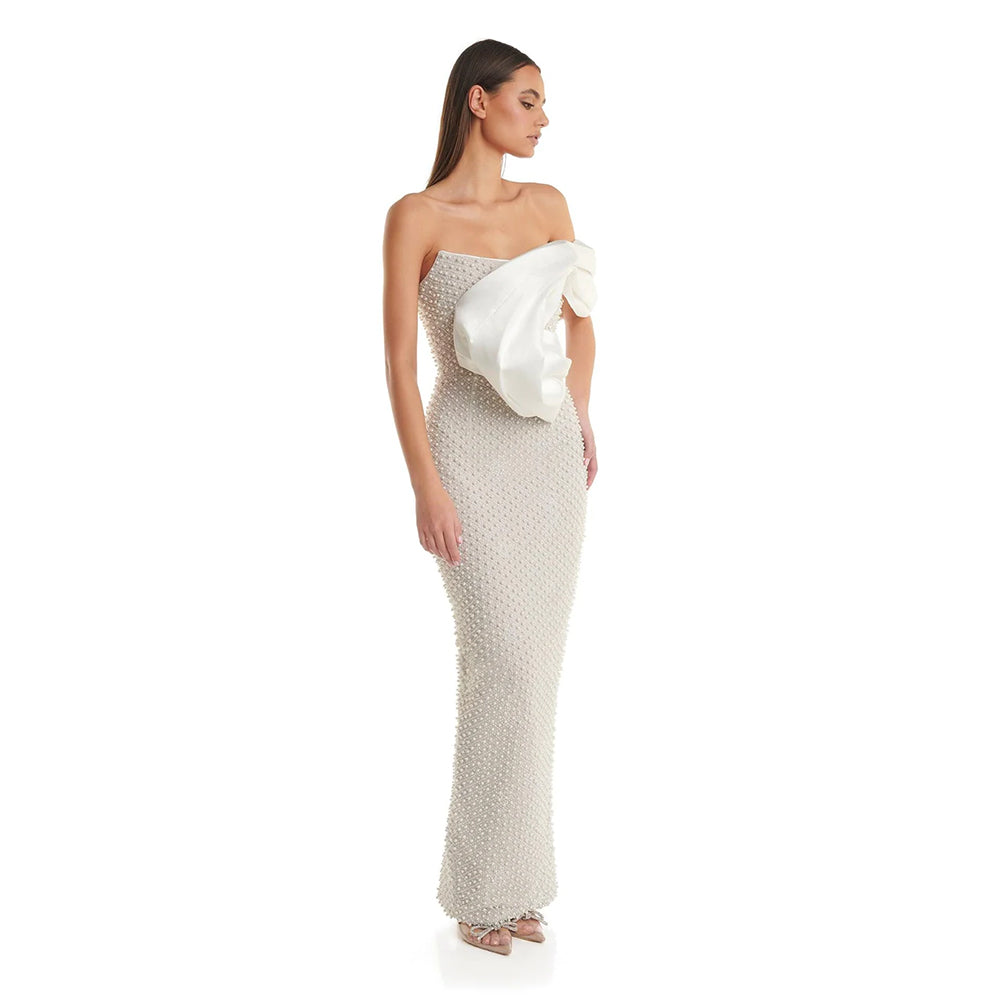 White Bodycon Dress HL9554