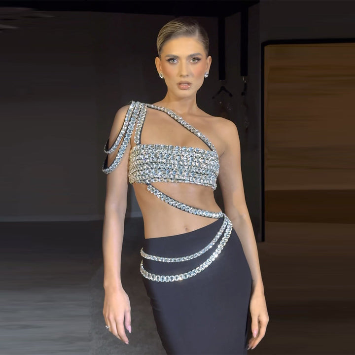 Black Bandage Dress HL9641