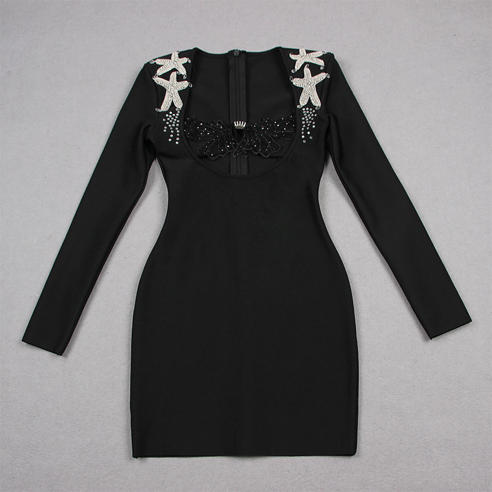 Black Bandage Dress HL9671