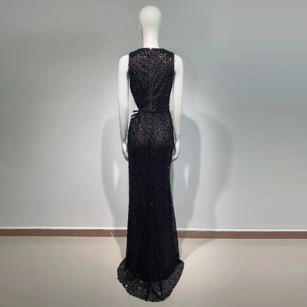 Black Bodycon Dress HT10180