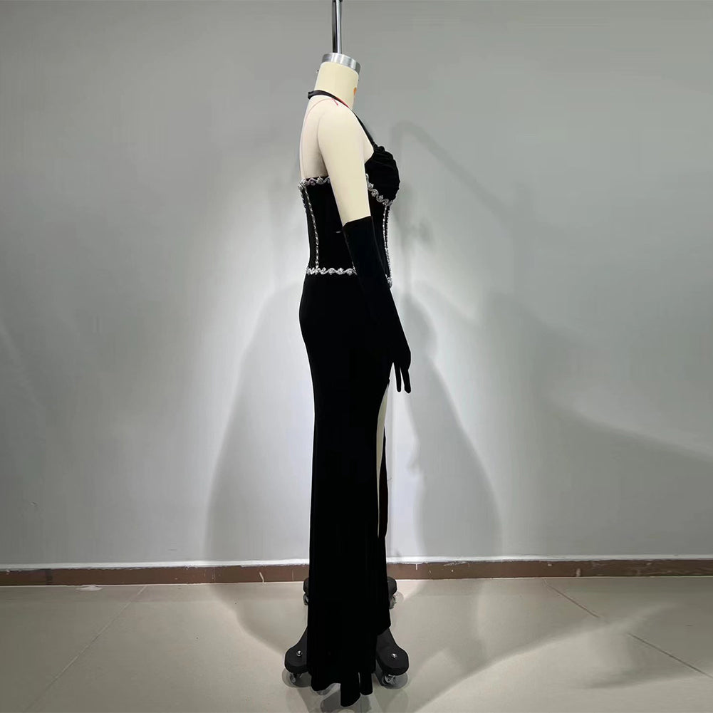 Black Bodycon Dress HT1075