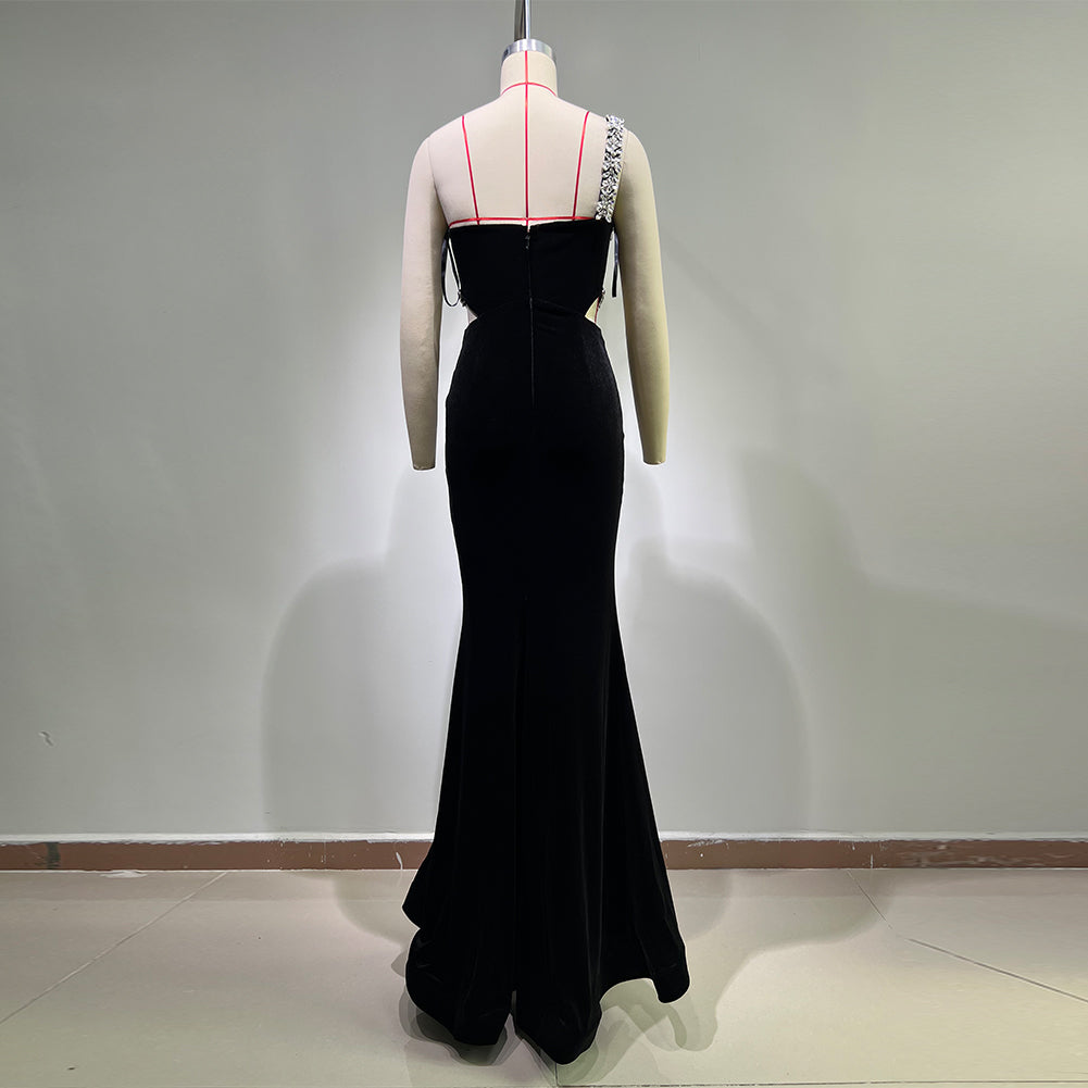 Black Bodycon Dress HT11220
