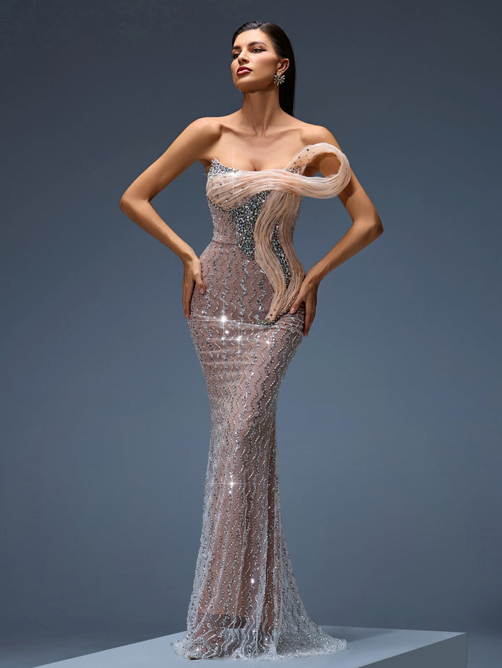 Apricot Dress HT21390