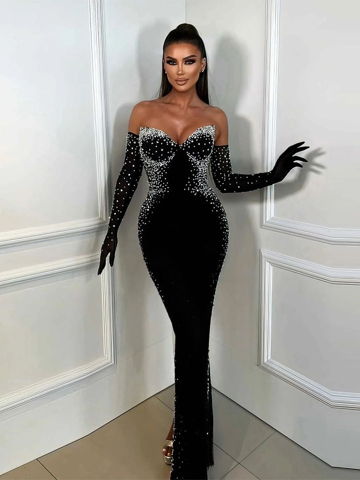 Black Bodycon Dress HT21830