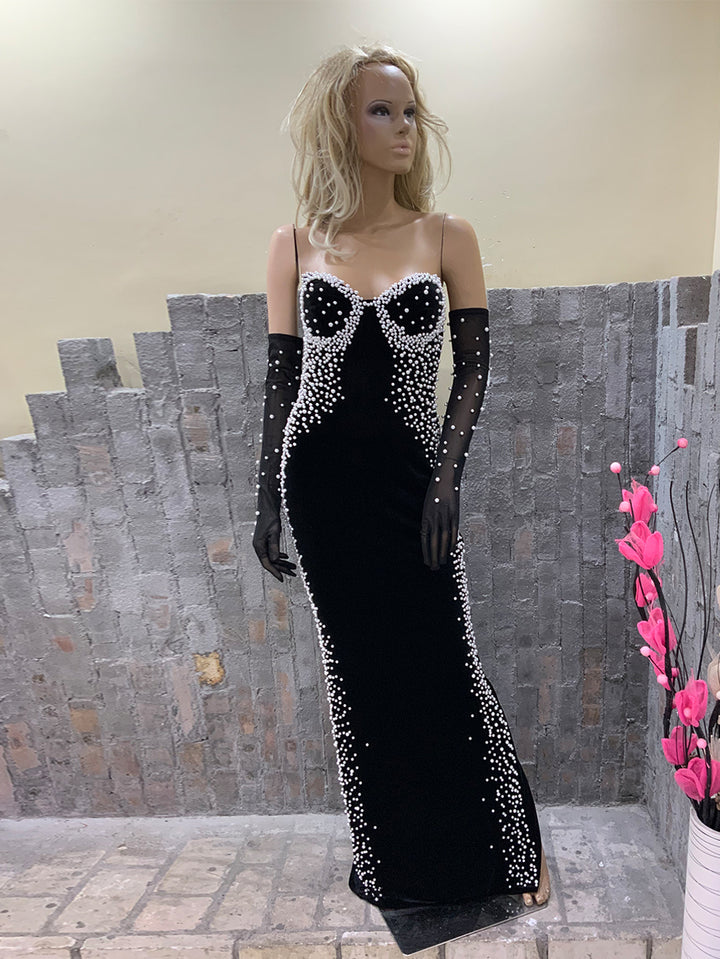 Black Bodycon Dress HT21830