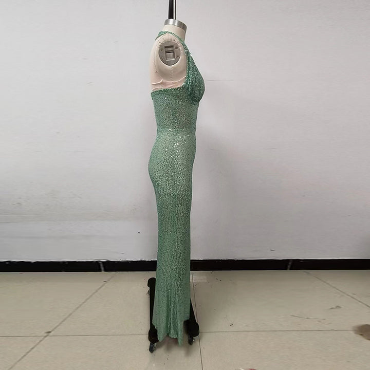 Green Dress KLYF1091