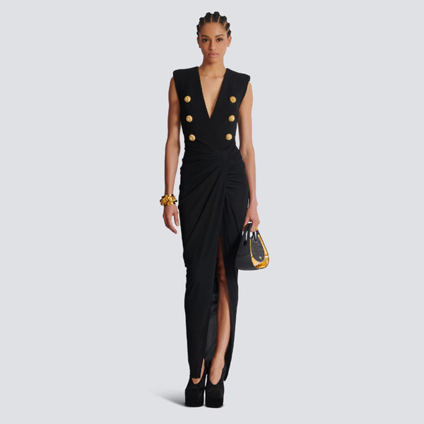 Chic black and white dress KF90063 main image 0