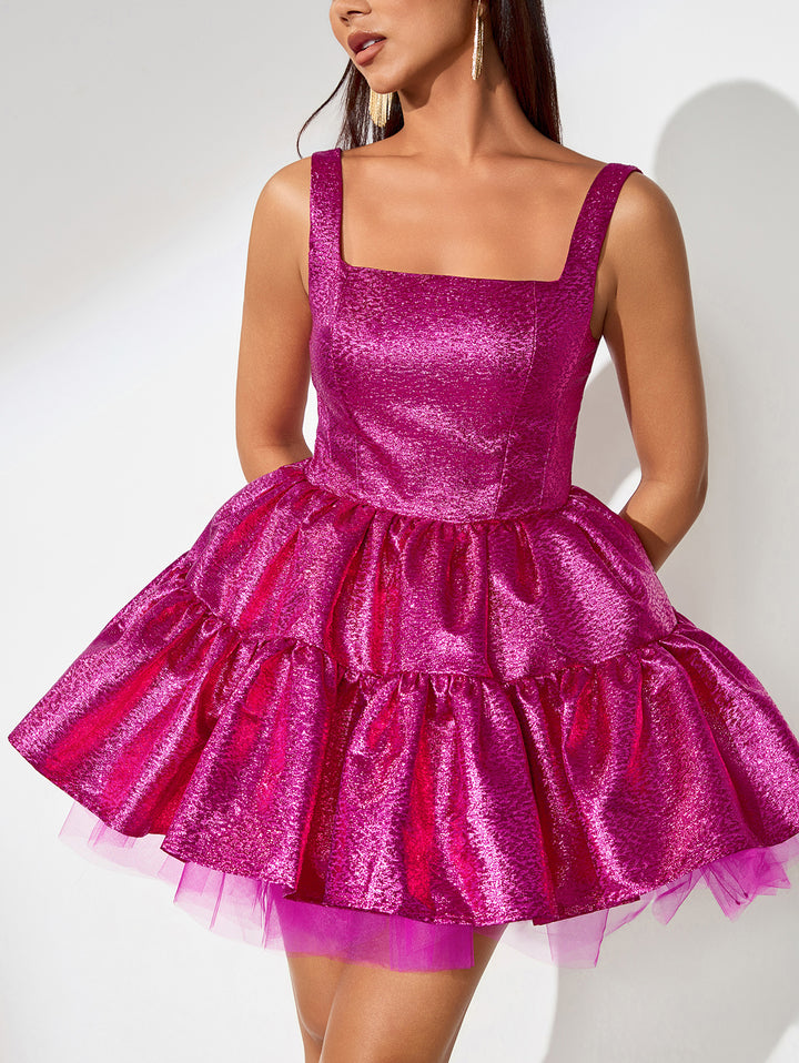 Rose Red Dress KLYF1422