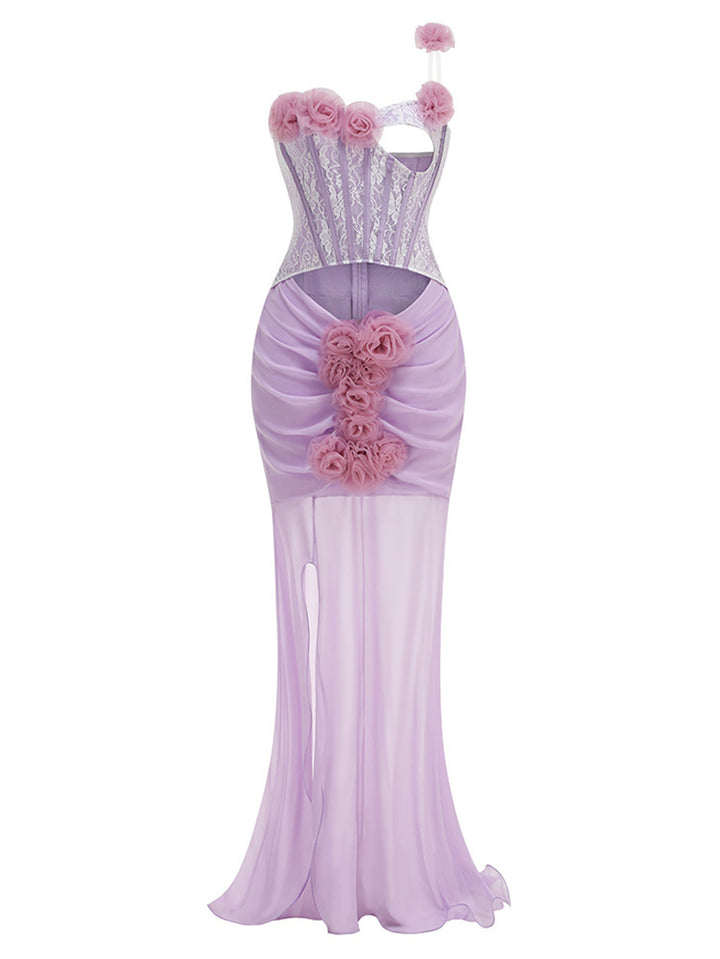 Purple Dress KLYF1498