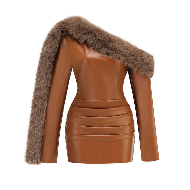 Brown Dress KLYF1512