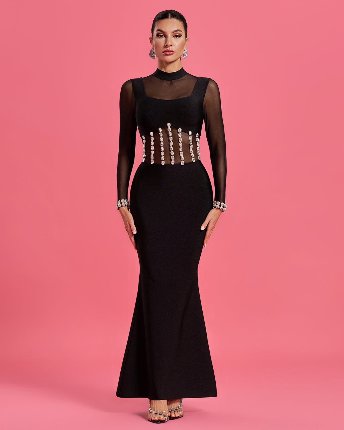 ankle length bandage dress Bandage Dress main image 1
