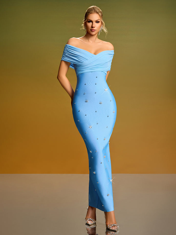 Blue Bandage Dress PP02170