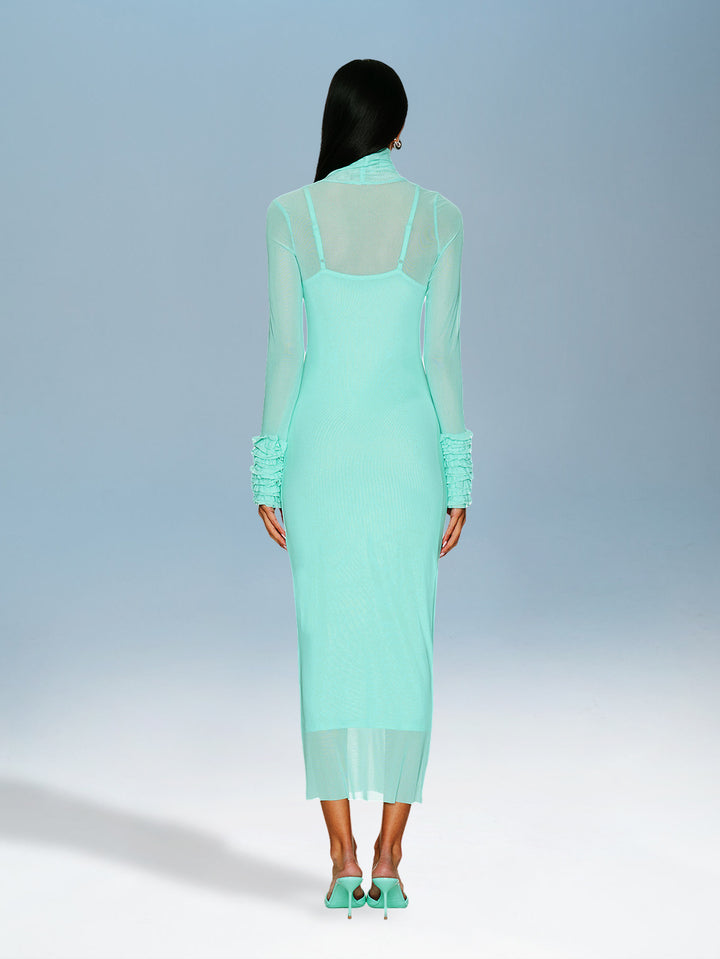 Light Blue Dress SLNS062