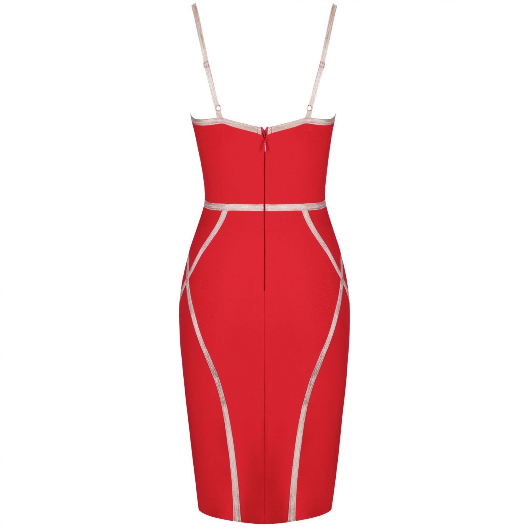 Strappy Sleeveless Striped Over Knee Bandage Dress PP19131 9 in wolddress