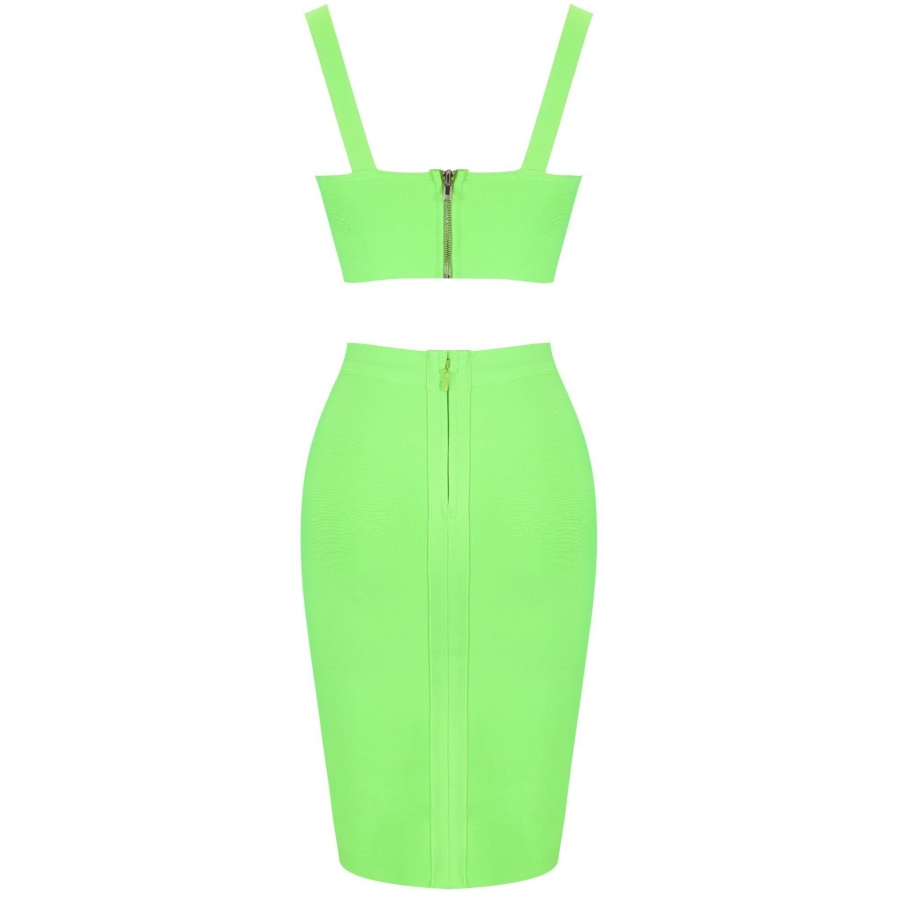 Strappy Sleeveless 2 Piece Over Knee Bandage Set PP19058 59 in wolddress
