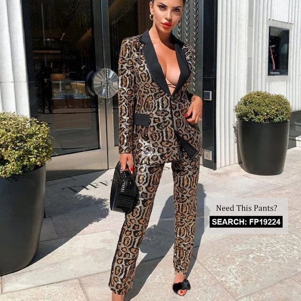 V Neck Long Sleeve Patterned Bodycon Top FP19223 4 in wolddress