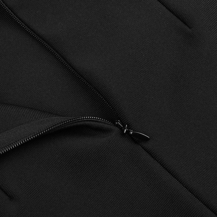 V Neck Sleeveless Frill Over Knee Bandage Dress PM19225 26 in wolddress