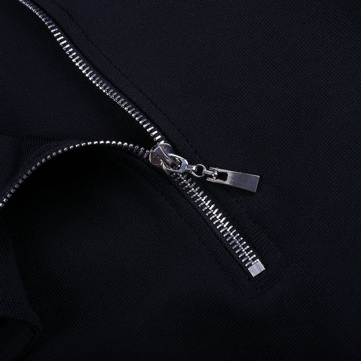 One Shoulder Sleeveless Frill Over Knee Bandage Dress PM1205 43 in wolddress