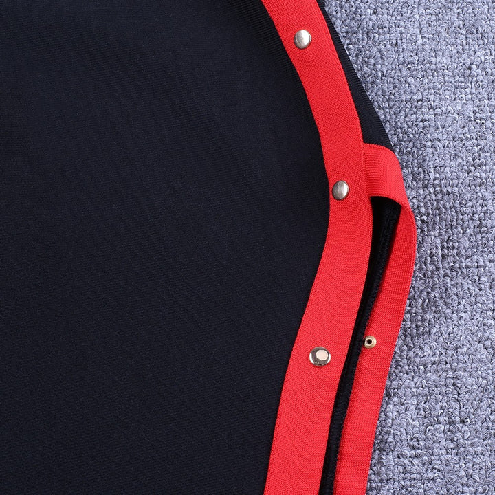 Strapless Sleeveless Slit Midi Bandage Set PF0107 9 in wolddress