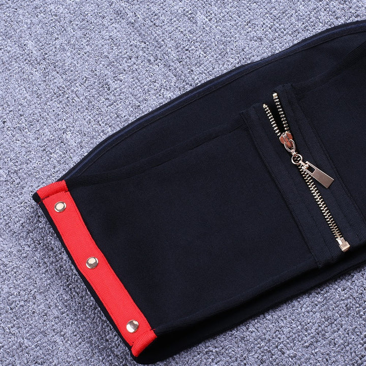 Strapless Sleeveless Slit Midi Bandage Set PF0107 8 in wolddress