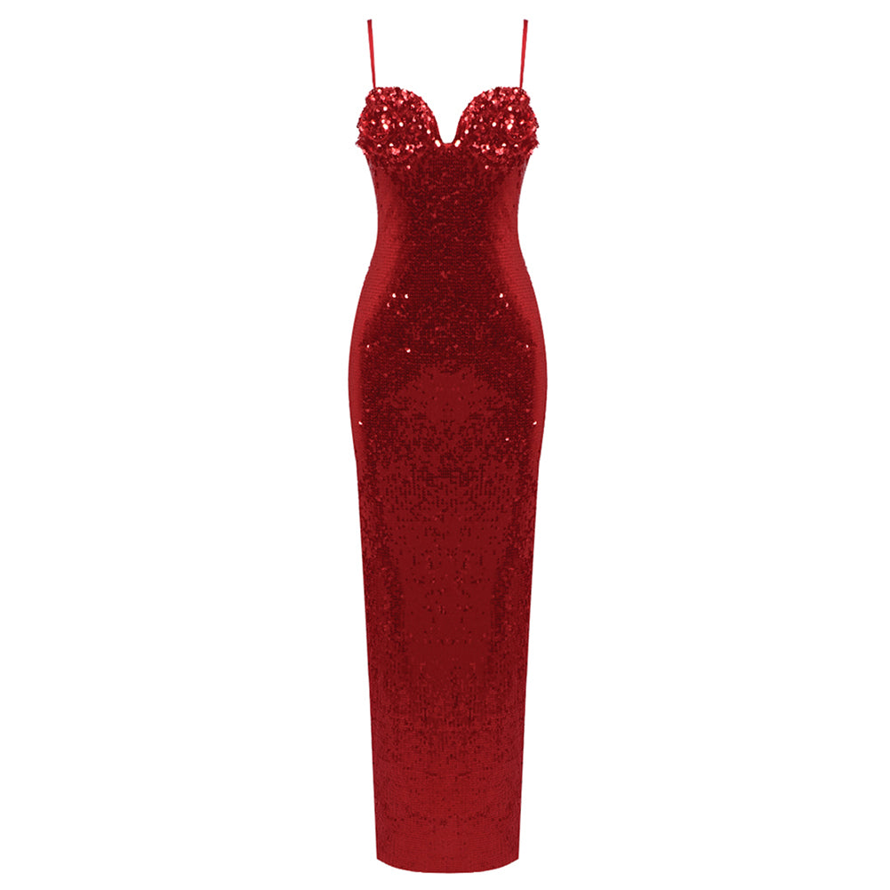 Red Bodycon Dress BD2226