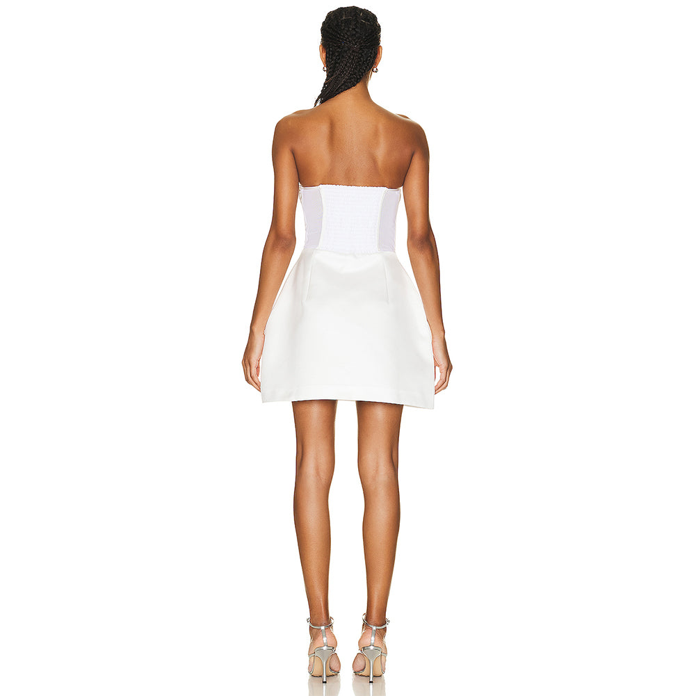 White Bodycon Dress BD2435