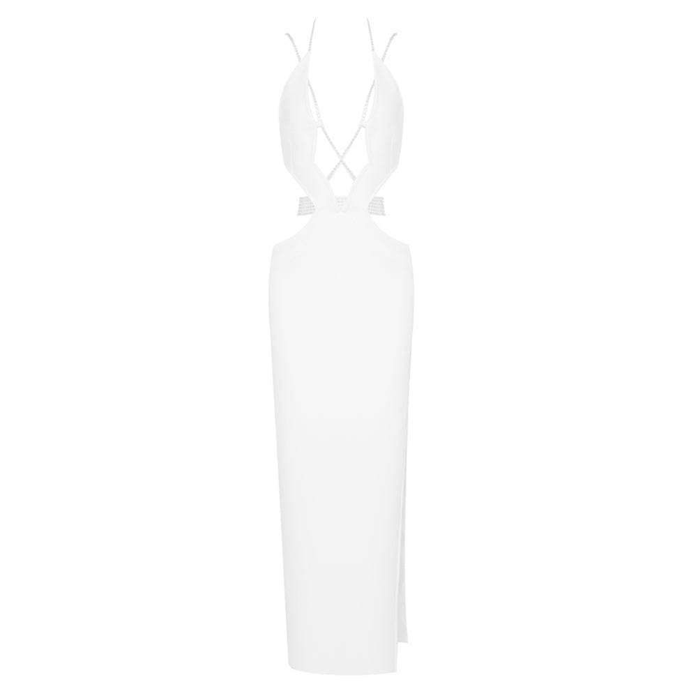 White Bandage Dress BD2453