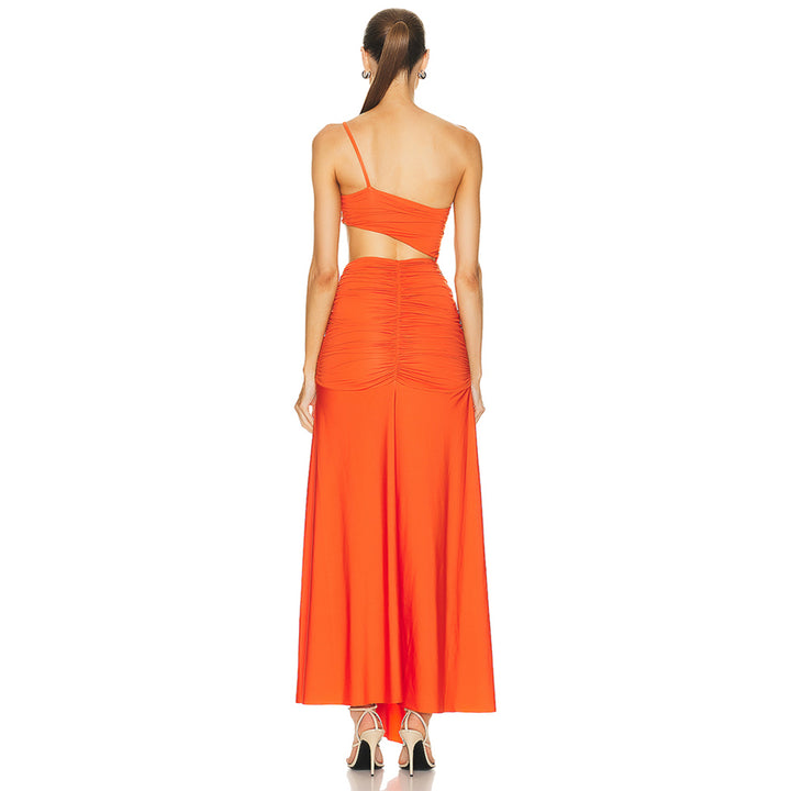 Orange Bodycon Dress BD2454