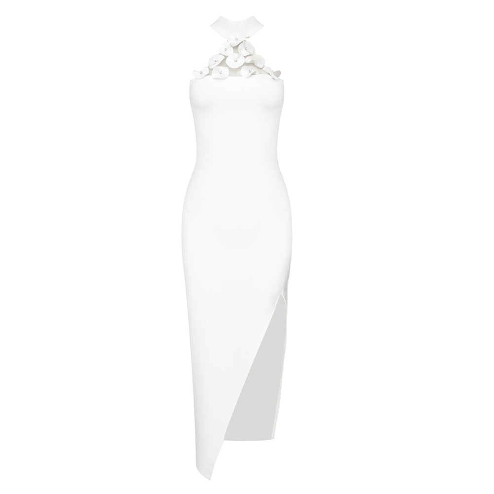 White Bodycon Dress BD2456