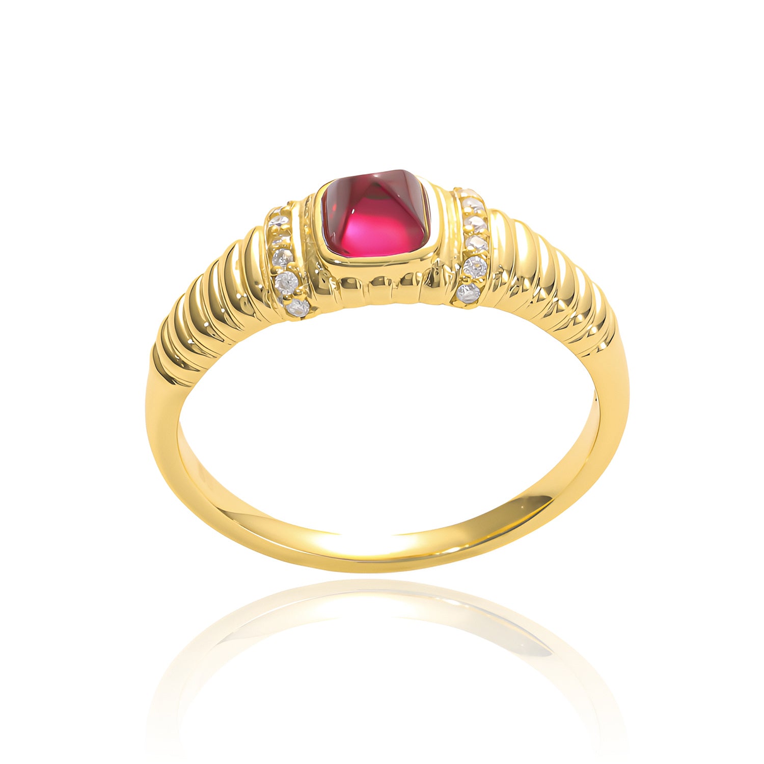 Sapphire Rose Ring ETJZ005 4