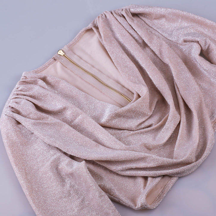 Nude Pink Bodycon Set FP21526 5