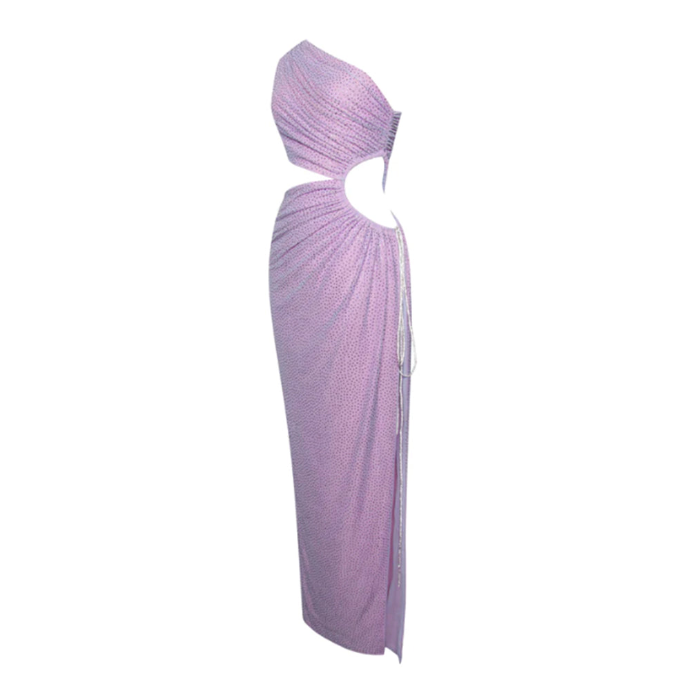 Purple Bodycon Dress H01294 4