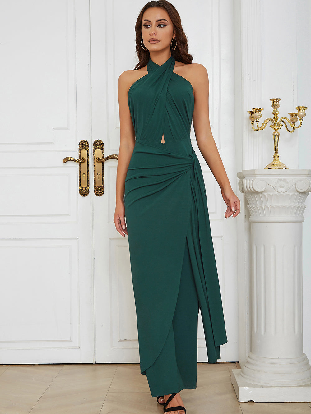 Green Bodycon Jumpsuit HB0100 1