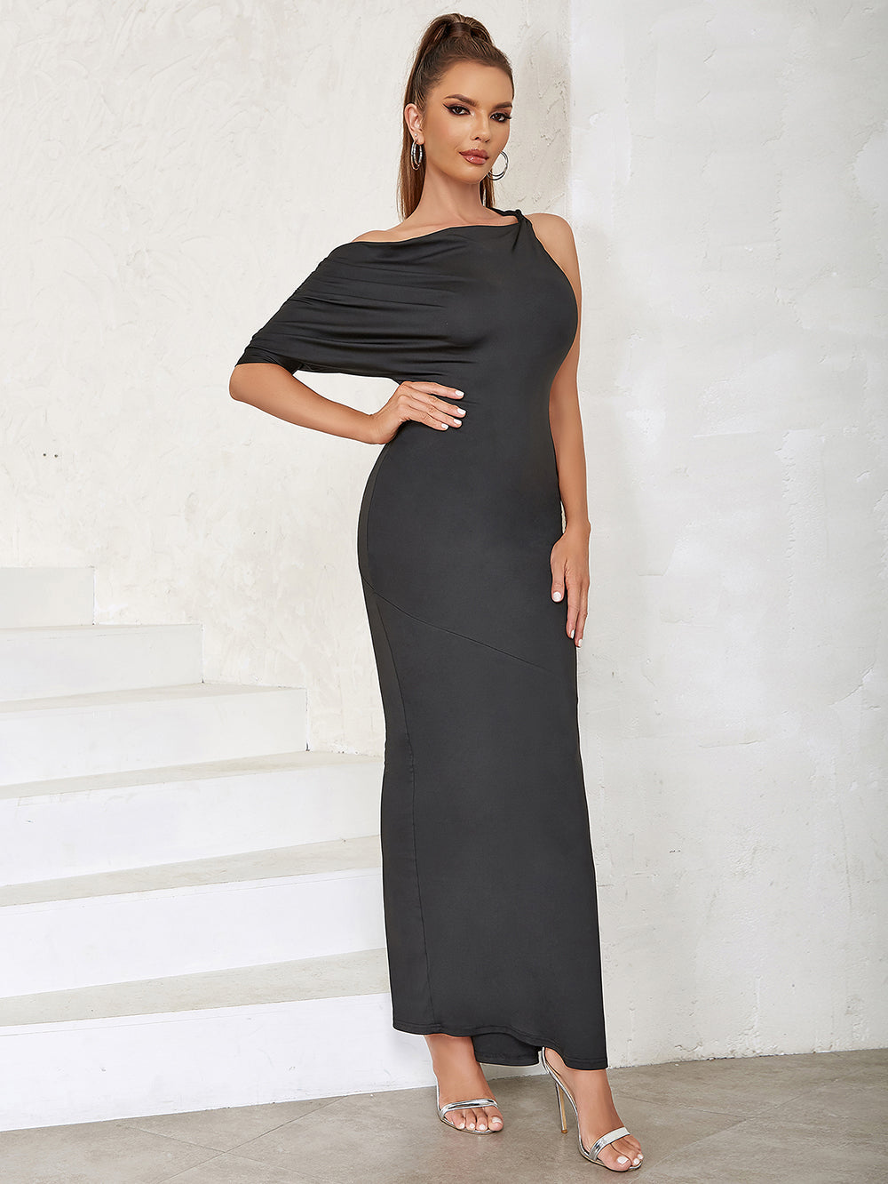 Black Bodycon Dress HB0241