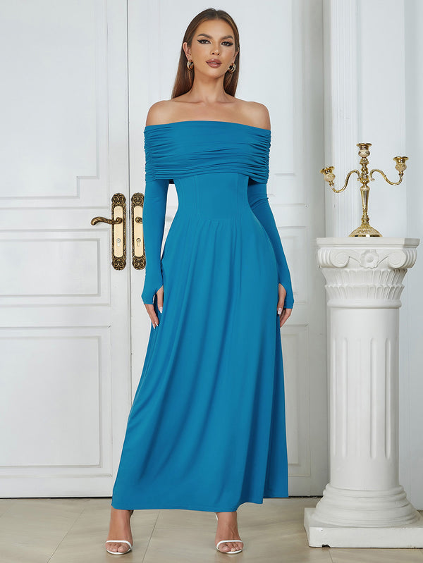 Blue Bodycon Dress HB0336